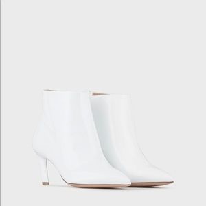 Giorgio Armani Calf Leather Ankle Booties